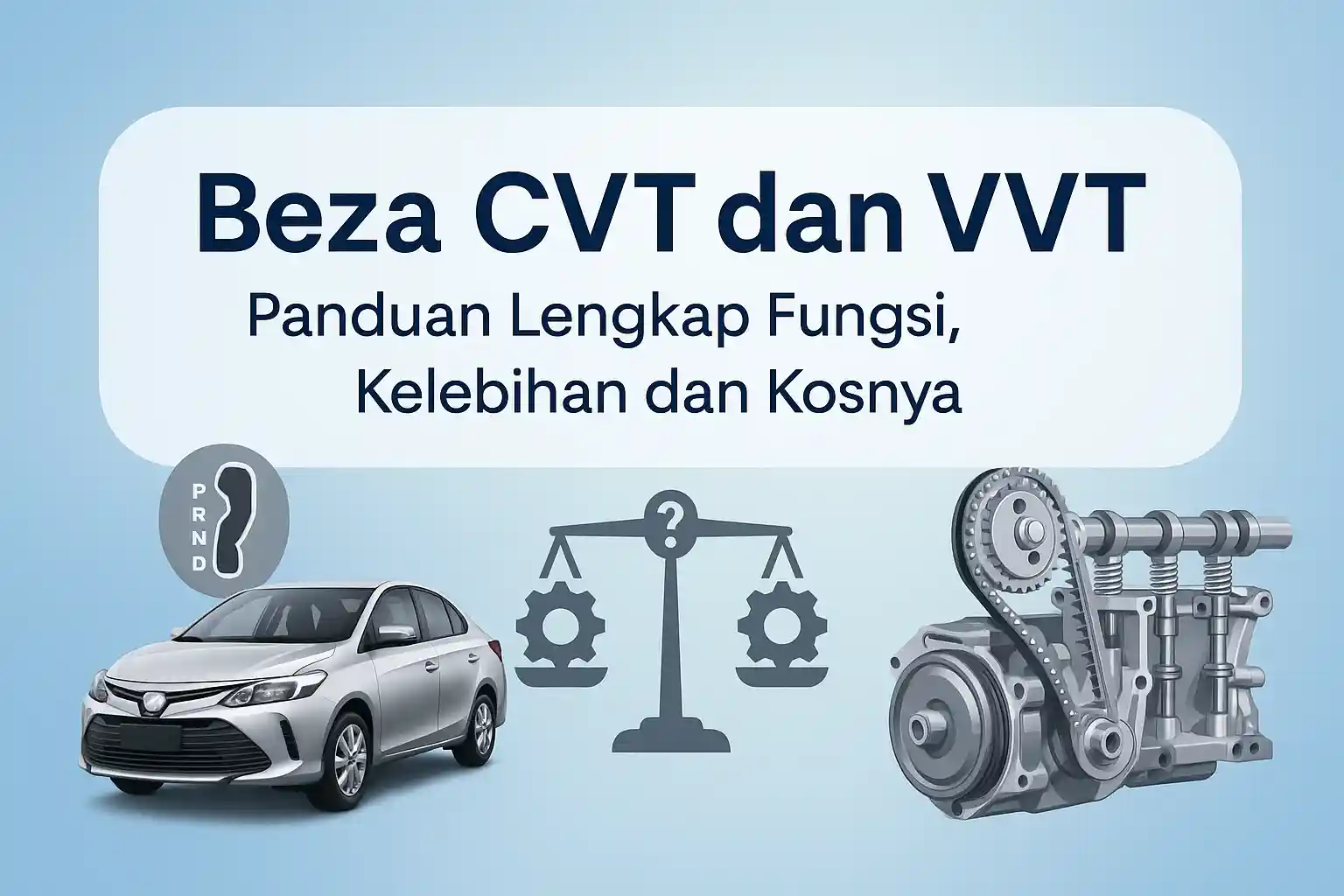 Apa Beza CVT dan VVT Penjelasan Mudah Faham Apa Beza CVT dan VVT? Penjelasan Mudah Faham