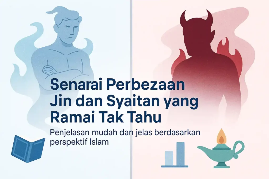 Beza Jin dan Syaitan Menurut Islam