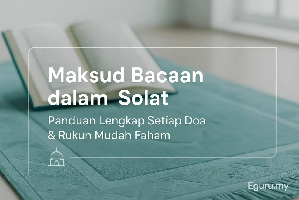 Maksud Bacaan dalam Solat