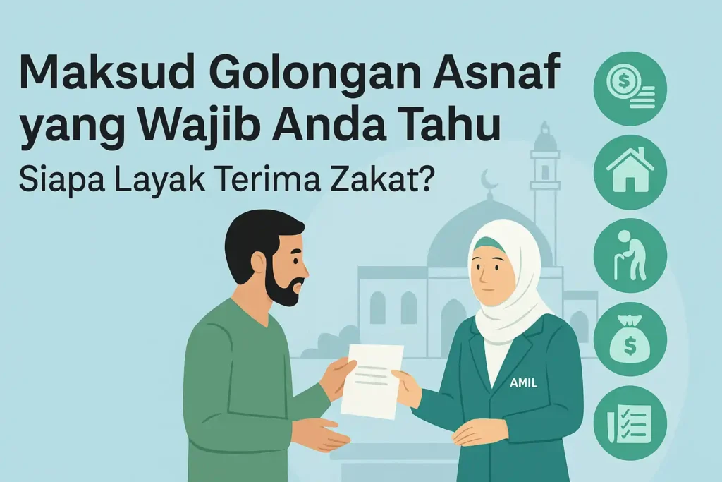 Maksud Golongan Asnaf? Ini 8 Kategori & Contoh