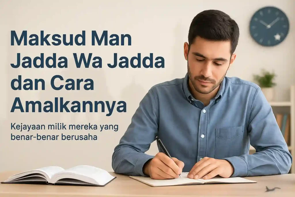 Maksud Man Jadda Wa Jadda dan Cara Amalkannya