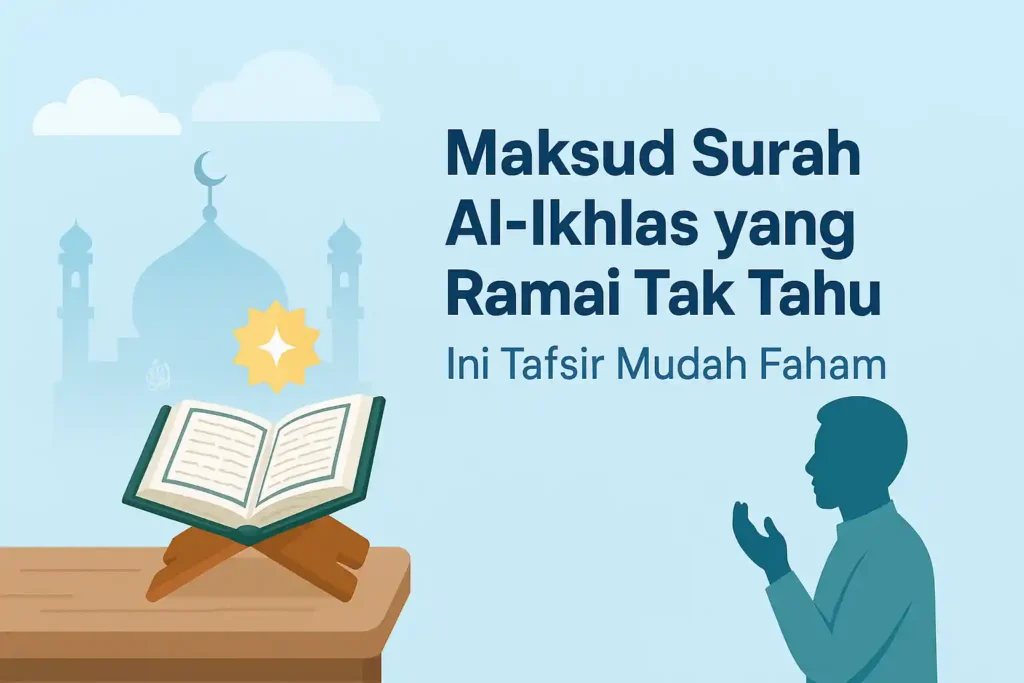 Maksud Surah Al-Ikhlas & Cara Amalkannya