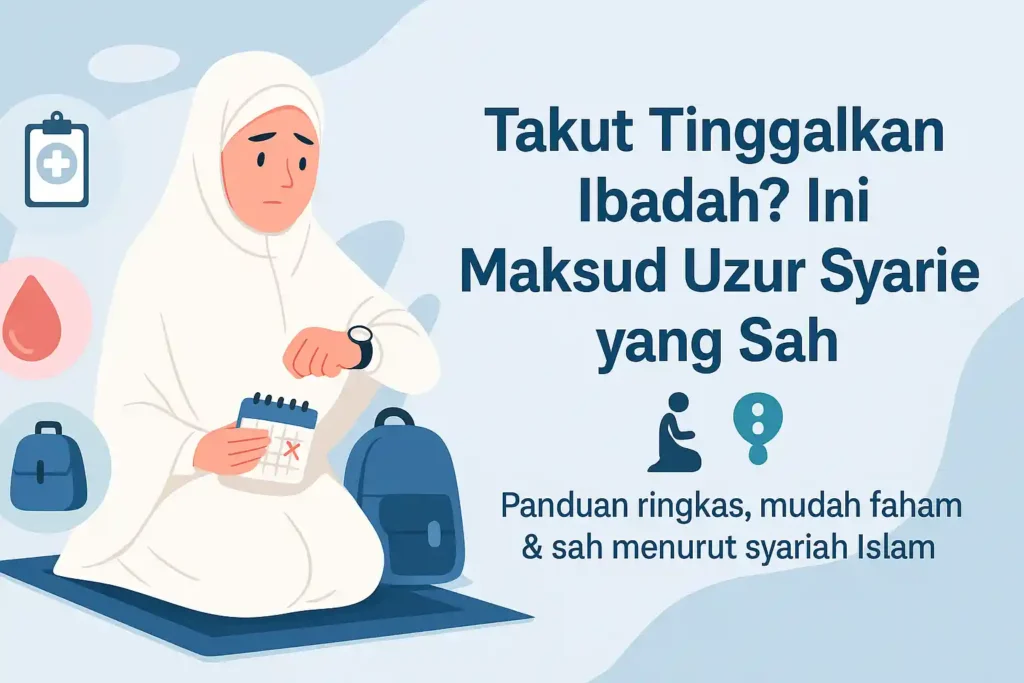 Maksud Uzur Syarie dan Contoh Situasi Harian