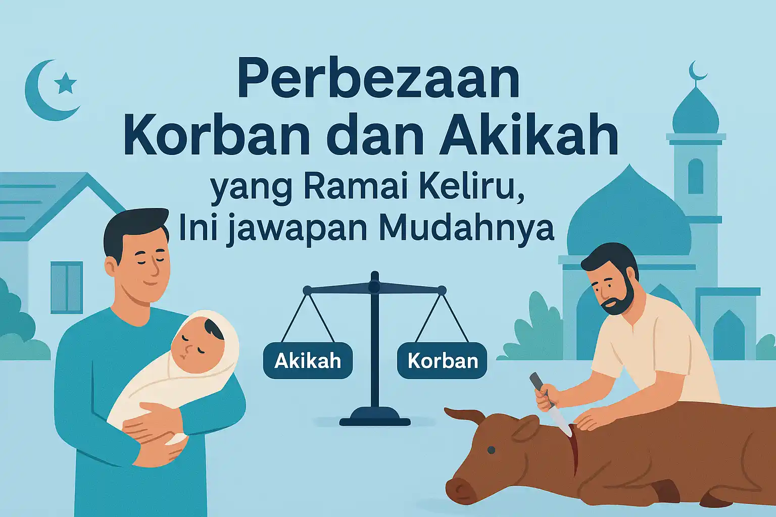 Perbezaan Korban dan Akikah yang Ramai Keliru