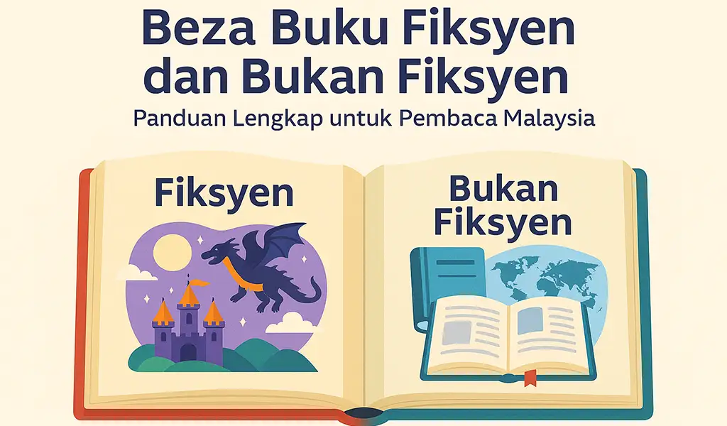 Beza Buku Fiksyen dan Bukan Fiksyen