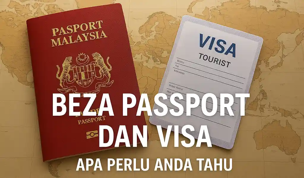Beza Passport dan Visa Fungsi & Tempoh