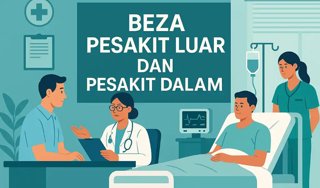 Maksud Beza Pesakit Luar dan Pesakit Dalam