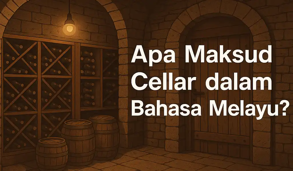 Maksud Cellar dalam Bahasa Melayu