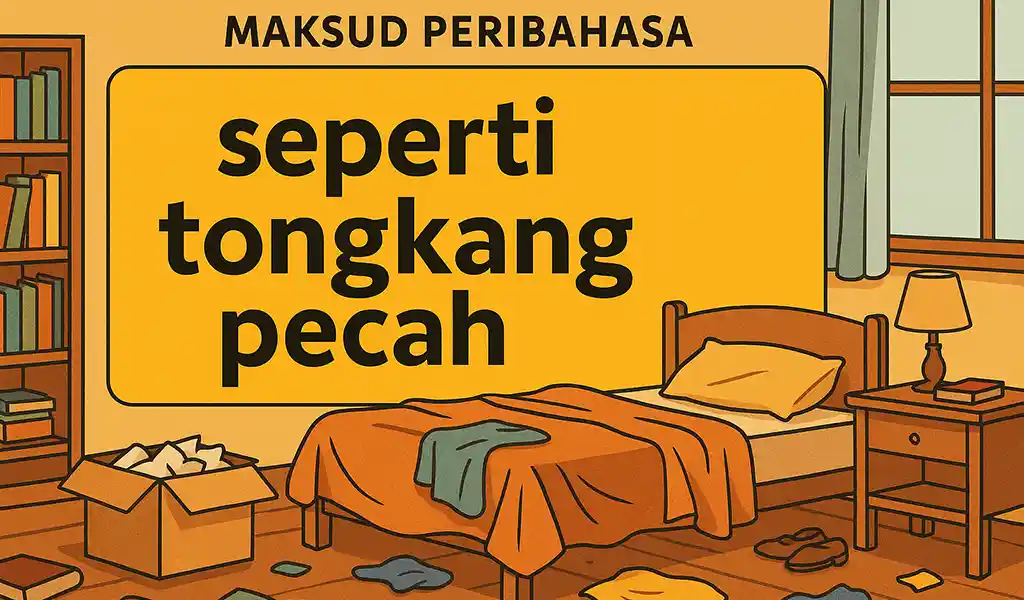 Maksud Seperti Tongkang Pecah