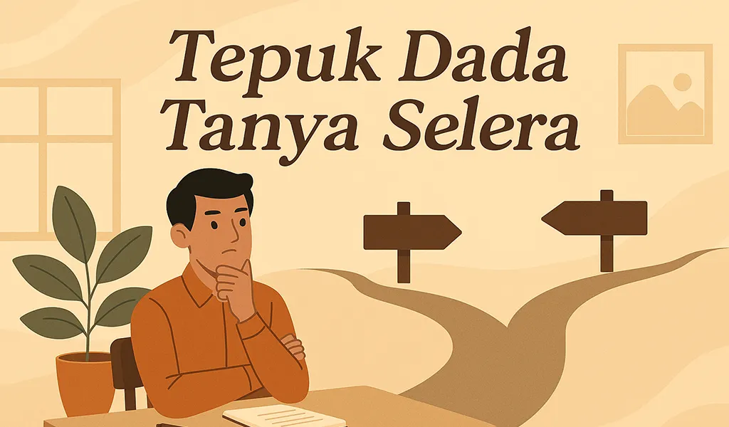 Maksud Tepuk Dada Tanya Selera