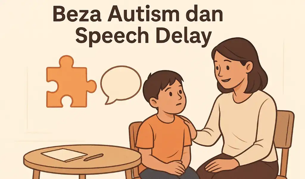 Beza Autism dan Speech Delay