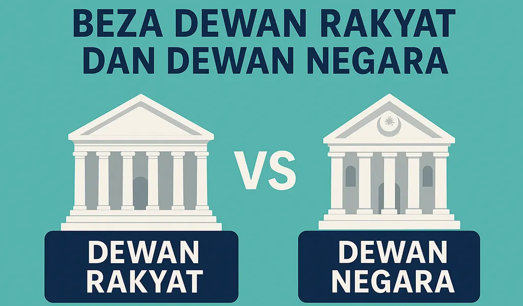 Beza Dewan Rakyat dan Dewan Negara
