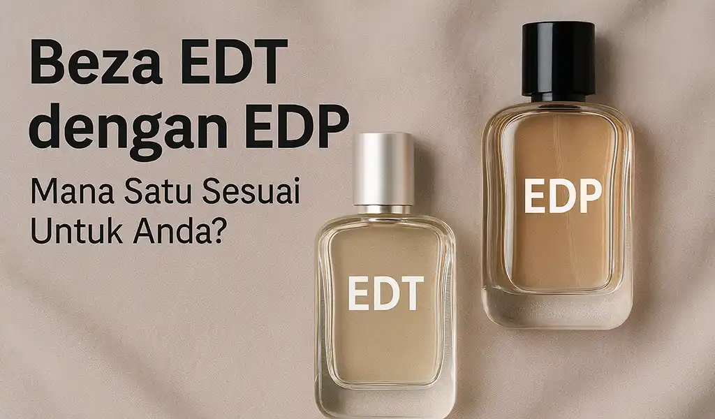Beza EDT dengan EDP