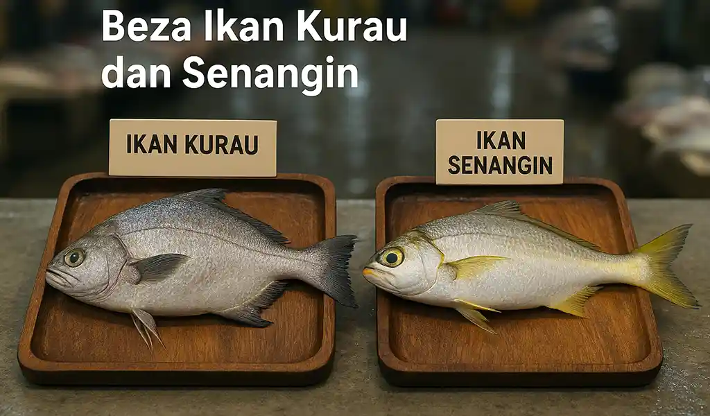Beza Ikan Kurau dan Senangin