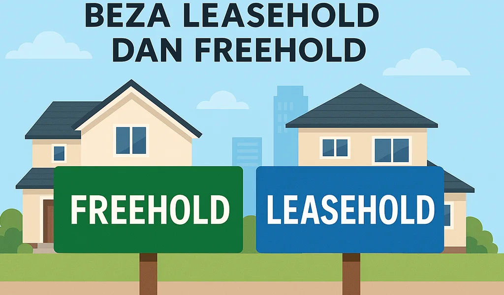 Beza Leasehold dan Freehold