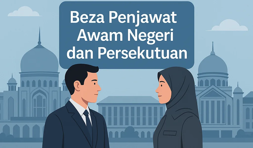 Beza Penjawat Awam Negeri dan Persekutuan