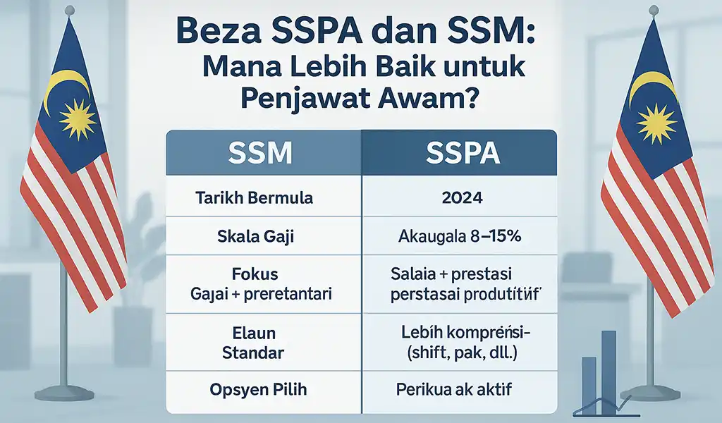 Beza SSPA dan SSM