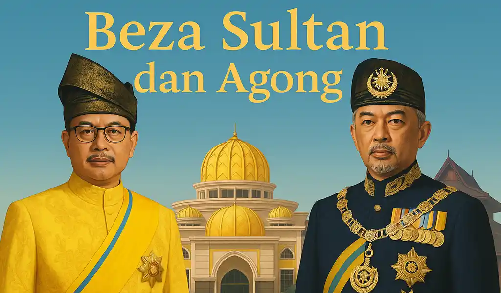 Beza Sultan dan Agong