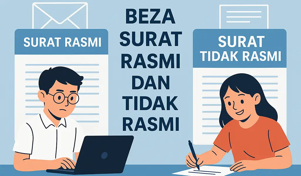 Beza Surat Rasmi dan Tidak Rasmi